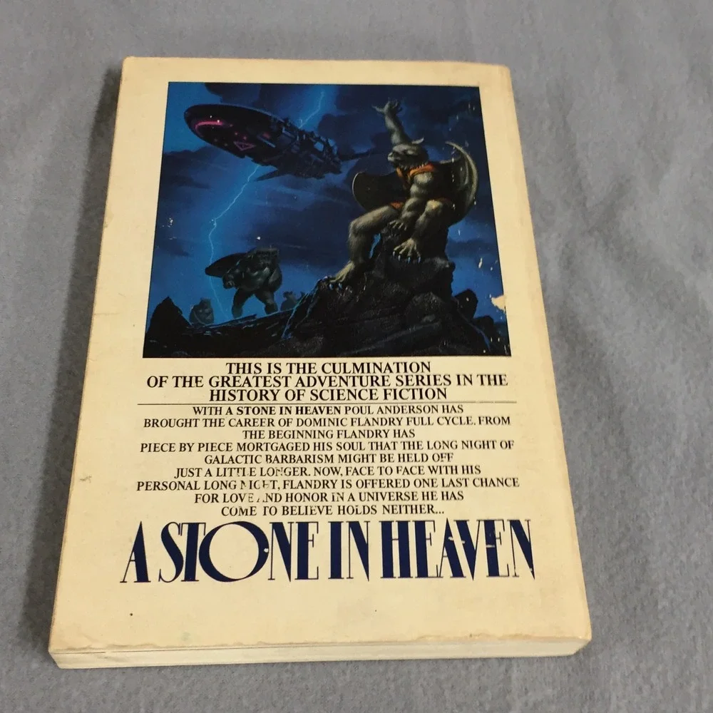 A Stone in Heaven‎ Poul Anderson Ace Science Fiction Paperbk 1979 Michael Whelan